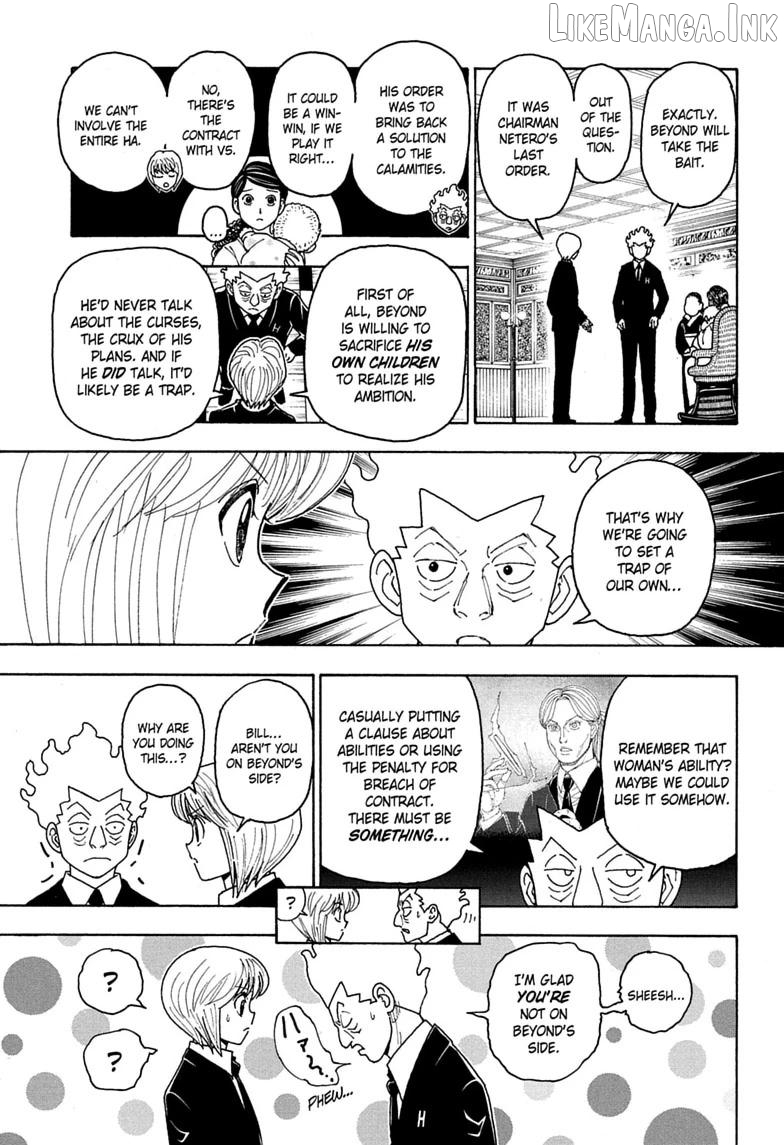 Hunter x Hunter, Chapter 414 image 11